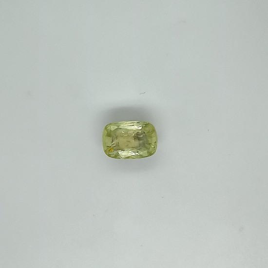 Yellow Sapphire (Pukhraj) 8.36 Ct Good quality Yellow Sapphire (Pukhraj) 8.36 Ct Good quality